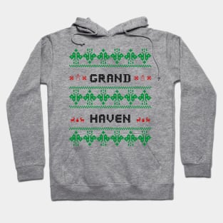 Grand Haven Ugly Sweater Design T-Shirt Hoodie